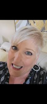 That was my Hair about 2 month ago Gray, put a few low lights in it since  then , I am 88 years old, don't wear much makeup, or none just Lip Stick.