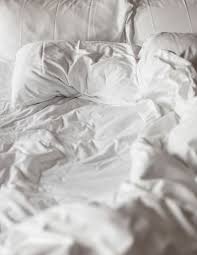 Aesthetic Black And White Bed Sheets Messy Beds And Thankful Prayers Messy Bed White Sheets Unmade Bed