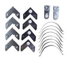 Picture frame molding (homedepot.com has many choices) 18pcs Silver Metal Photo Frame Hardware Accessories L Shaped Angle Bracket Flat Plate Fastener Tapped Corners Gasket Picture Frame Hanging Hangers Hooks Spring Clips Diy Picture Framing Tools Buy Online In Bahamas