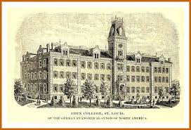 1889 Eden College Of The German Evangelical Synod Of North America St Charles Rock Road Lucas Hunt St Louis County Mo St Louis County St Charles Louis