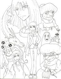 Spirited Away Coloring Pages Coloring Pages Free Coloring Pages Free Coloring