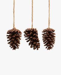 Adorno Pinas Pack De 3 Pommes De Pin Decoration Pomme De Pin Decoration