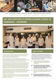 Implemented at quito mariscal sucre international airport. Iuf Safe Return To Work During Covid 19 Demands Catering Iuf