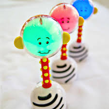 Nogginstik Developmental Light Up Rattle Smartnoggin