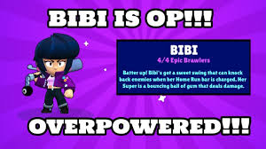 50% cotton / 50% polyester. Bibi Is Op New Brawler Bibi Is Overpowered Brawl Stars Youtube