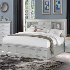 Check spelling or type a new query. Acme Furniture Louis Philippe Iii Queen Captain S Bed With Headboard And Footboard Storage A1 Furniture Mattress Captain S Beds
