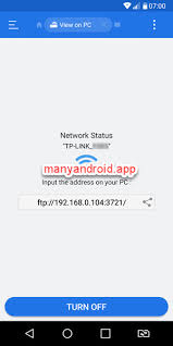 Download droid transfer on your pc and run it. Transfer Files Between Phone And Pc Via Ftp With Es File Explorer Many Android Apps