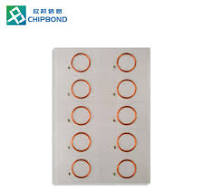 Folhas A4 Layout 3*5/4*5 Folha de PVC Pré-laminado 125khz RFID TK4100 Inlay  de Cartão Prox