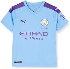 Our new puma football 2020/21 away kit. Manchester City F C Children S Official 2019 2020 Puma Replica Home Shirt Amazon Co Uk Clothing