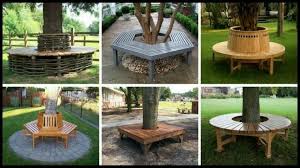 Baumbank 17 ausgefallene und naturfreundliche designs. 8 Bank Ideen Bank Um Baume Garten Terrasse Garten