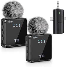 Amazon.com: Micrófono Lavalier inalámbrico 3 en 1 Teléfono móvil Vlog Grabación de video Entrevista Transmisión para Android, iPhone y cámara : Instrumentos Musicales