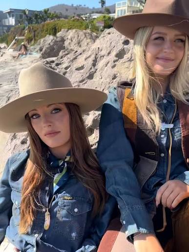 Beautiful Harper & Finley for @eqluxe magazine alongside their beautiful  Nonna @priscillapresley 🥹❤️❤️❤️ Harper & Finley went thru so much  heartache from sadly loosing their brother Ben to their dear mother Lisa