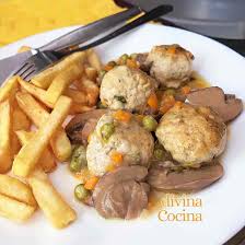 Arroz con pollo y verduras, historia. Albondigas De Pollo Con Verduras Receta De Divina Cocina