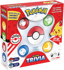 While a few of th. Amazon Com Pokemon Trainer Trivia Toy Featuring The Virtual Game Master 2 Modes Single Multiplayer Guessing Brain Game Pokemon Go Digital Travel Board Games Toys Toys Games