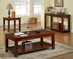 Wood coffee 2 end tables occasional set, cherry. Estell Cherry Coffee Table 1stopbedrooms