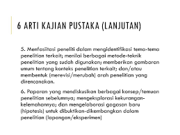 Strategi Menyusun Kajian Pustaka Penelitian Ppt Download