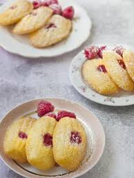 Madeleines Aux Framboises Recette Recette Madeleine Recette Recette Framboise