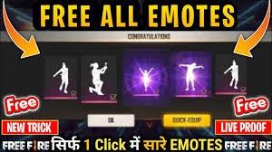 Click the collection page and browse all of the emotes on offer for the ones you want to buy. How To Get Free Unlock All Emote In Free Fire Get All Emote Free 101 Verified Trick Youtube