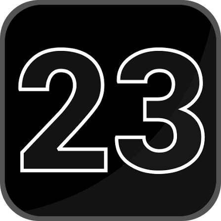 Number 23 - Free education icons