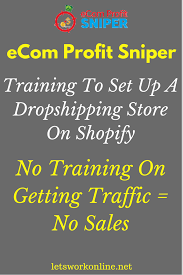 Ecom Profit Sniper Review Another Program With Lots Of Hype Limited Training On Setting Up A Dropshipping Store And A Very Misleading Sales Video You Can Fin