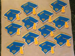 Graduation Cap Sugar Cookies By Kids To College Cookie Creations Www Facebook Com Kidstocollegecookiecreations Graduation Cookies College Cookies Cookie Art