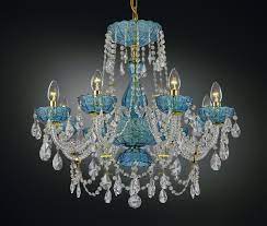 Discover unique necklaces, bracelets, earrings and rings, handcrafted by global artisans. 8 Arm Blue Bohemian Crystal Chandelier With Pk500 Hand Cut Bohemian Glass