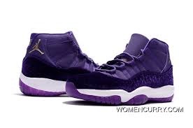 New Air Jordan 11 Heiress Purple Velvet Free Shipping Air Jordans Nike Air Jordan Shoes Air Jordan Shoes