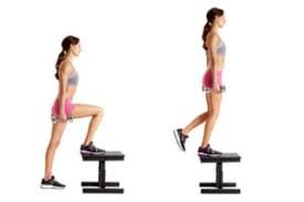 Step up is an exercise that helps your cardio, strengthens thigh quadriceps, and maintain body balance. The Greatness Of Step Ups Prescription Fitness Workouts