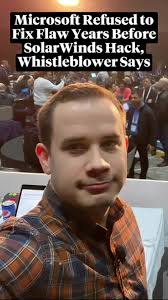 For years, an engineer at Microsoft flagged a flaw in a product that people  use to log in to their devices with single sign-on. The company dismissed  his warnings. One product leader told him that ...