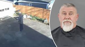 Disturbing CCTV footage shows US man shooting neighbour's dog