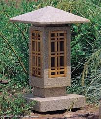 This Stone Forest Original Lantern Is A More Contemporary Interpretation Of The Japanese Stone L Japanese Stone Lanterns Modern Japanese Garden Japanese Garden