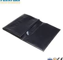 Lámina de geomembrana de polietileno HDPE negro para impermeabilización de  estanques de camarones