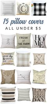Gorgeous And Inexpensive Neutral Farmhouse Pillow Covers Inexpensive Home Decor Farmhouse Pillows Unique Home Decor