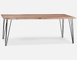 reno solid acacia wood dining table 82 5 natural stoelen tafel interieur