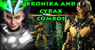 It also adds to the roster kitana, jax, frost and blaze, who were previously unplayable and only found in konquest mode. Kronika And Cyrax Two Characters You Can T Normally Play Have Some Of The Coolest Combos In All Of Mortal Kombat 11
