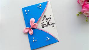 24 posts related to birthday card for sister images. Beautiful Handmade Happy Birthday Card Idea Diy Greeting Cards For Birthday Youtube