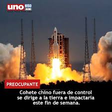 Según informan medios estadounidenses, se espera que el cohete chino long march 5b entre en la atmósfera de la tierra alrededor del 8 de mayo, según un. Ykid5wmkimvdrm