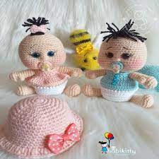 afacan bebek krose oyuncak orgu amigurumi oyuncak bebek