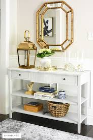 Simple Summer Decorating Ideas For Your Entryway Shop console tables at chairish, the design lover's marketplace for the best vintage and used furniture, decor and art.