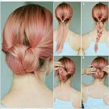 Super Easy Updos For Medium Hair Medium Hair Styles Easy Updos For Medium Hair Up Dos For Medium Hair
