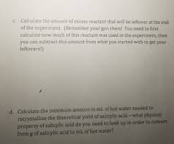 This unit will delve into the quantitative relationships we can determine from a balanced chemical equation to determine the relative amounts of substances needed to react or the. Solved I Calculated That Naoh Is The Excess Reactant And Chegg Com