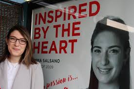 STORIES FROM THE HEART #25 EMMA SALSANO (CLASS OF 2009) Emma Salsano has a  passion for Learning. A member of the class of 2009, she completed her  Bachelor of Laws/Arts at the
