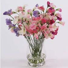 When you're planning for your wedding, silk flowers are the way to go. Luxury Sweet Peas Silk Flower Arrangement Artificial Flower Arrangements