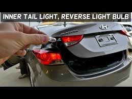 Hyundai Elantra Inner Tail Light Bulb Reverse Light