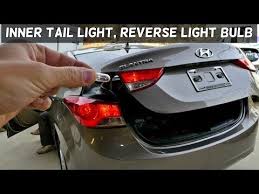 Hyundai Elantra Inner Tail Light Bulb Reverse Light