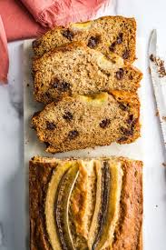 Throw a little dark chocolate in the mix what do you say to a slice of chocolate chip pumpkin banana bread? Chocolate Chip Vegan Banana Bread Food With Feeling