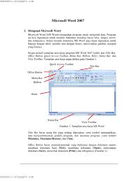 Untuk membuat dokumen baru dari templates, pilih pada bagian kelompok templates, klik tombol create. Materi Ajar Microsoft Word 2007