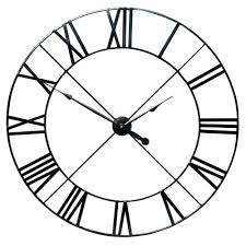 It was in early 2014 when i came up with the idea of massive roman numeral clock that is cut out from a single large piece of wood. Extra Large Black Metal Wall Clock 110cm Large Metal Wall Clock Large Black Metal Wall Clock Wall Clock
