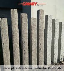 Granit Palisaden Granit Saulen Granit Pfosten Granit Stelen Granit Zaunpfosten Natursteinpalisaden Natursteinpfosten Natursteine Granit Palisaden Steine