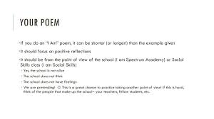 Maybe you would like to learn more about one of these? Spectrum Academy Reflection Ppt Download